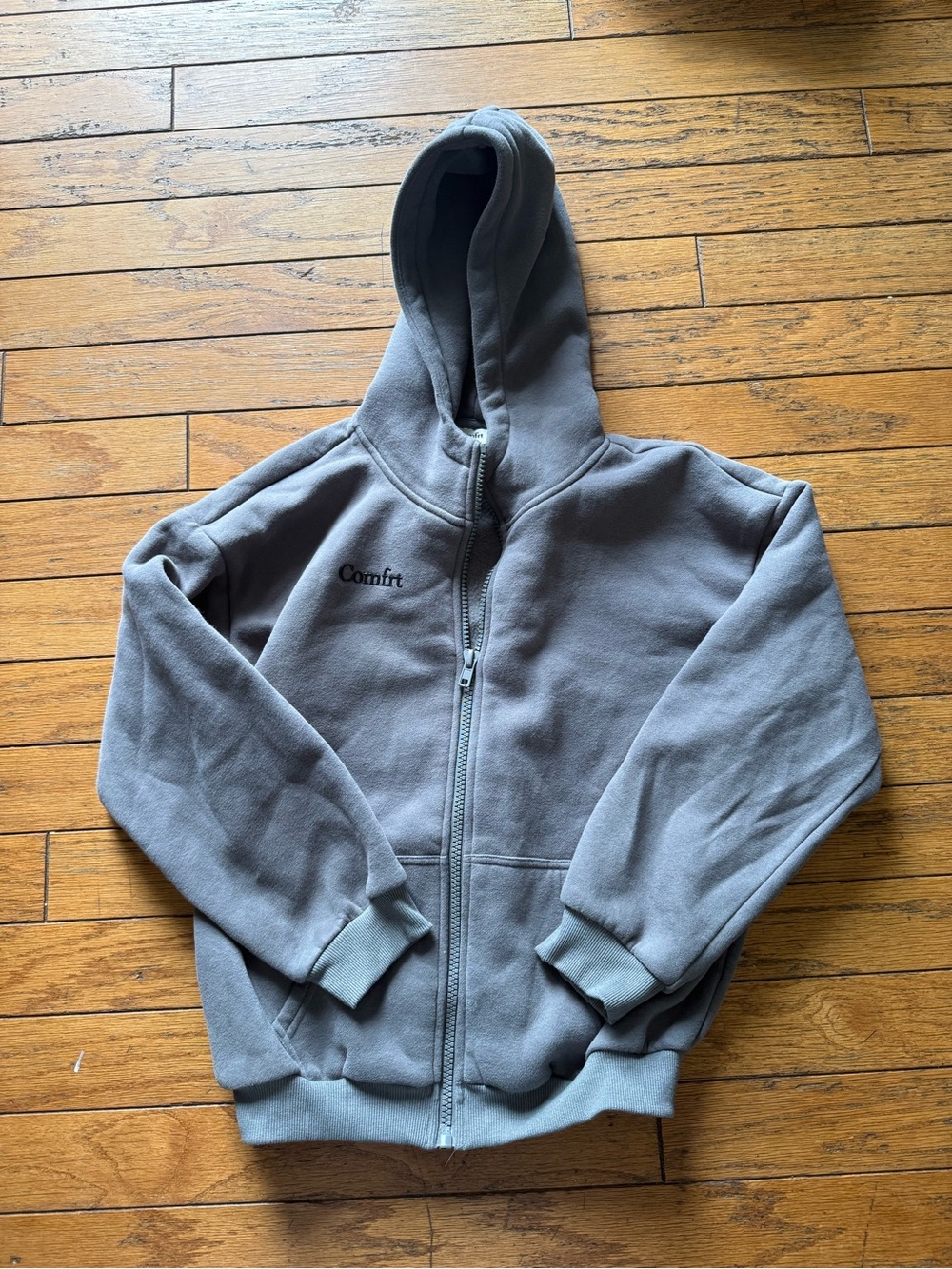 Comfrt Gray Cloud Zip Hoodie